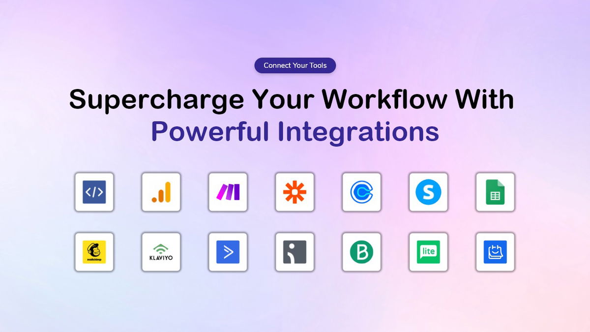 Integrate with marketing, automation, booking, and analytics tools to optimize performance.