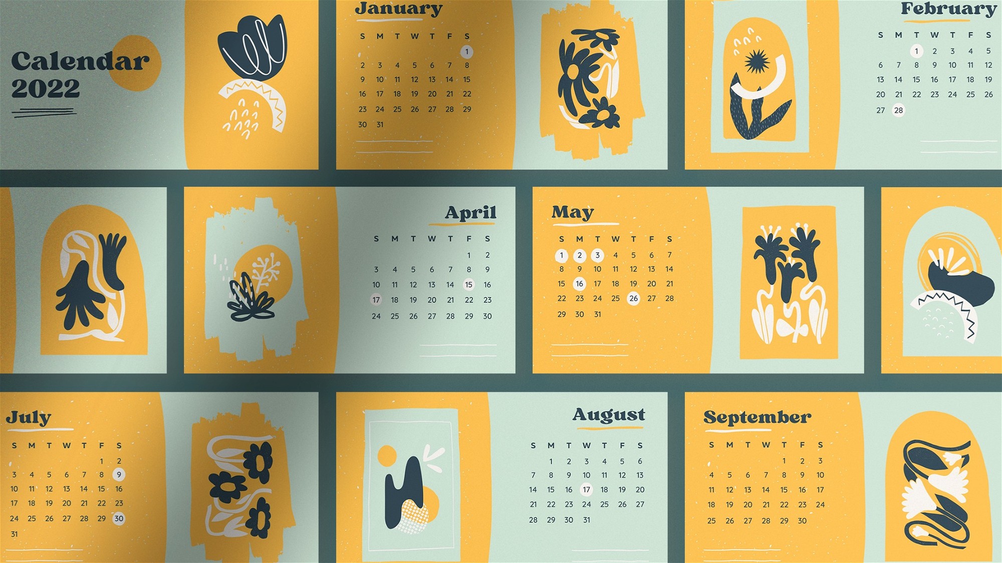 AppSumo Deal for Playful Yearly Calendar 2022