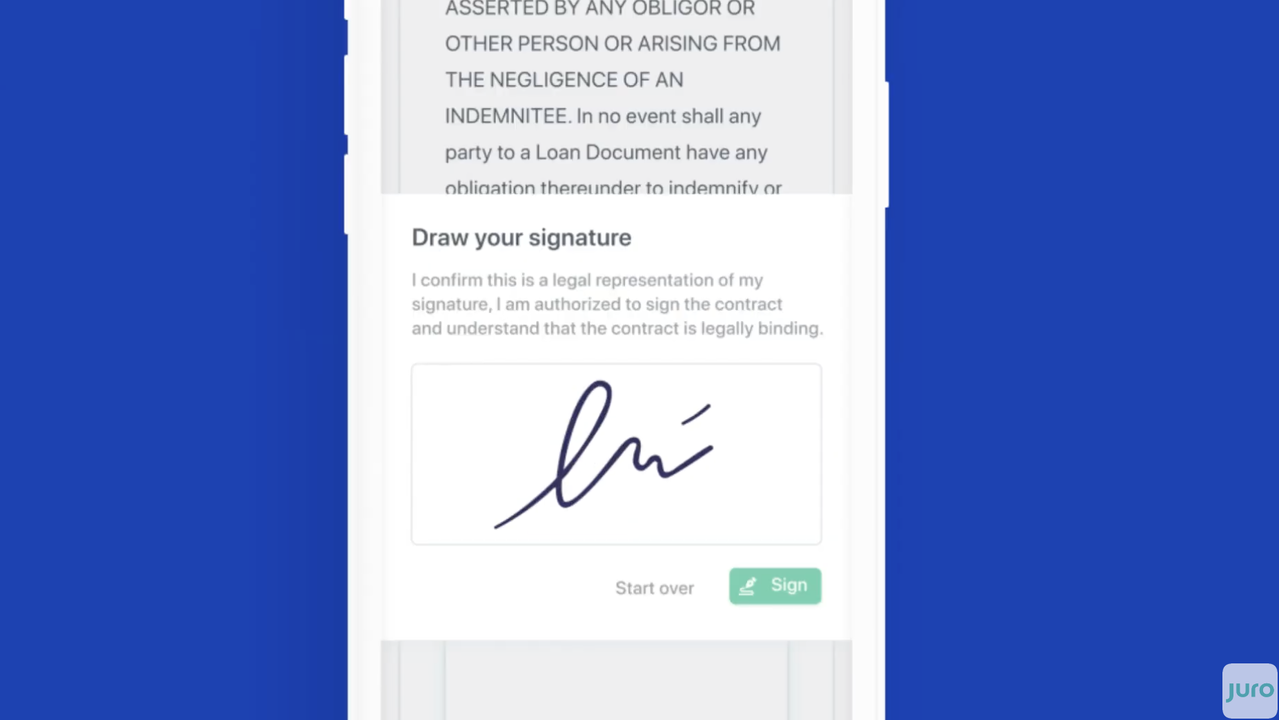 eSign contracts