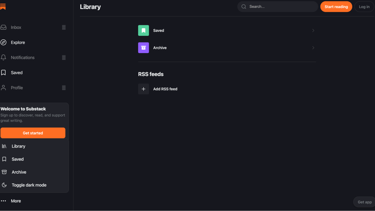 Substack library