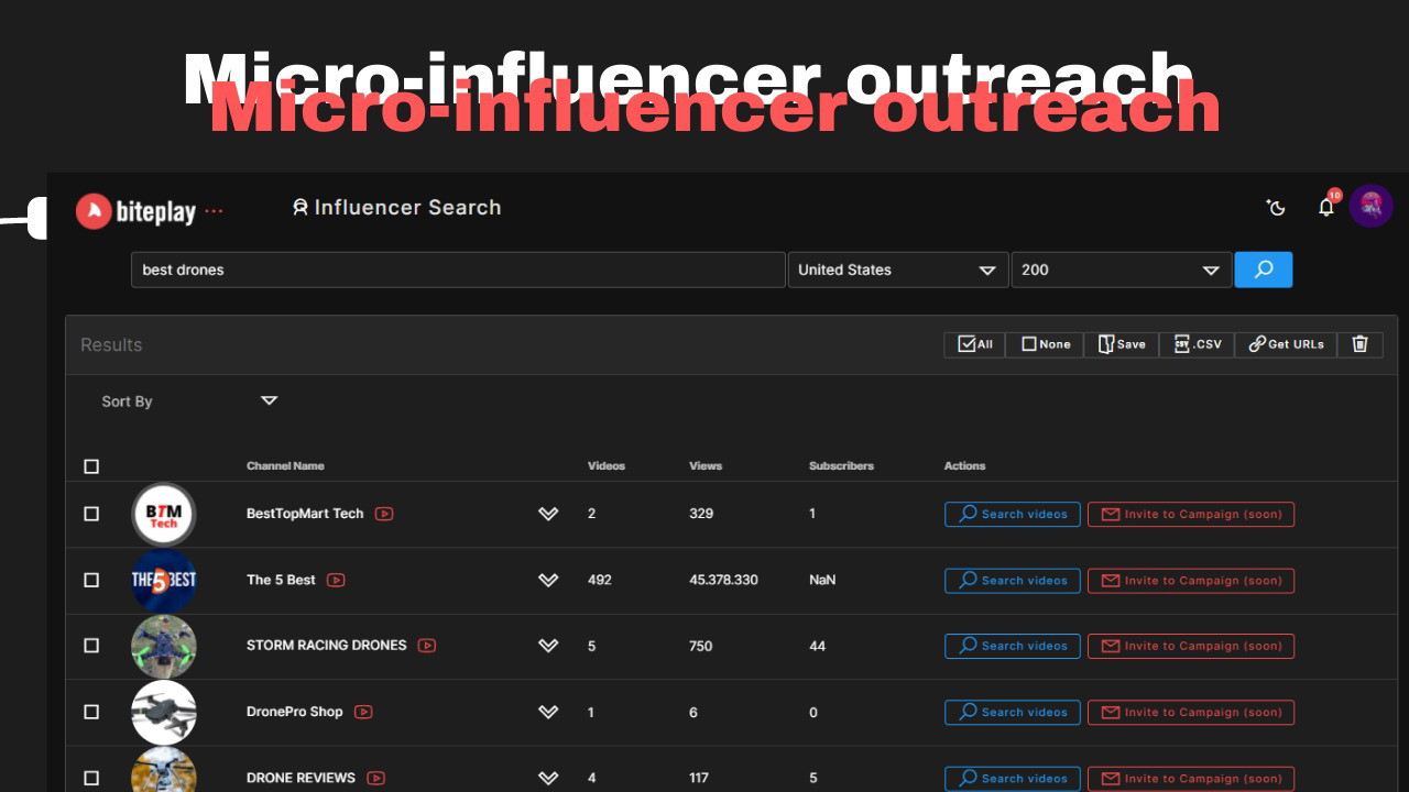 Biteplay - Youtube Growth Hacking