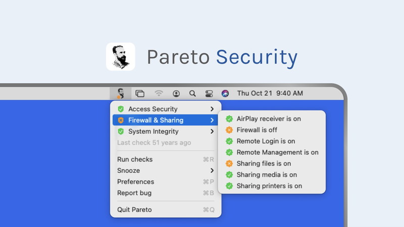 Pareto Security