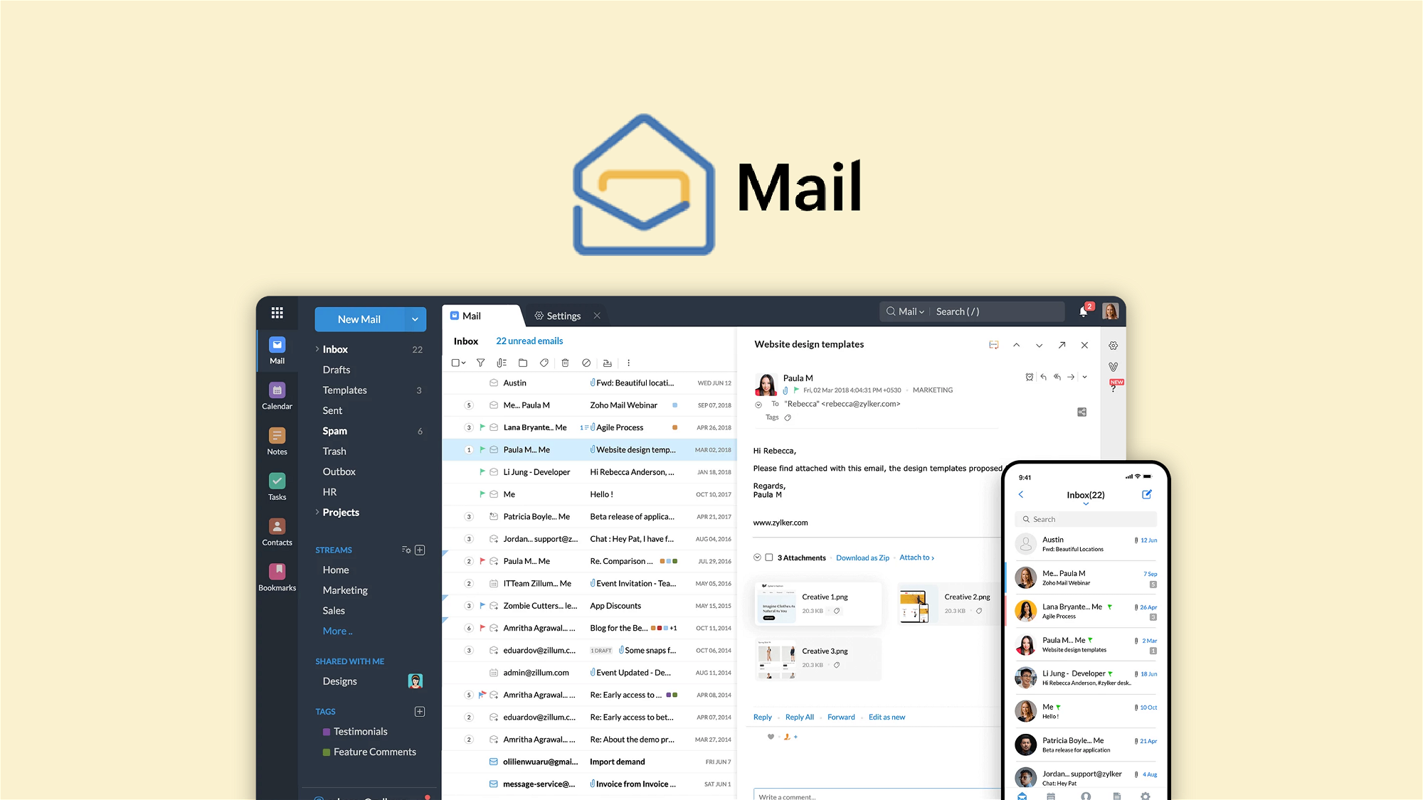Zoho Mail Host your business email securely AppSumo