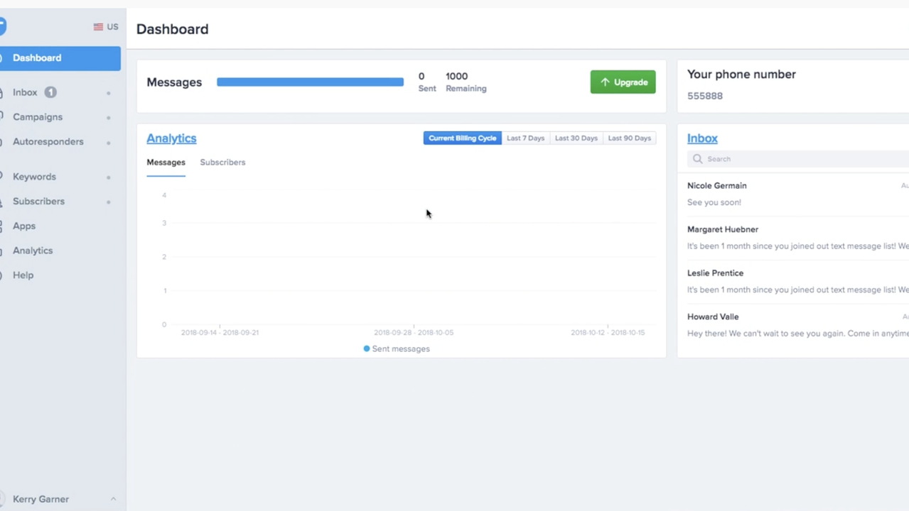 Run SMS campaigns with SimpleTexting