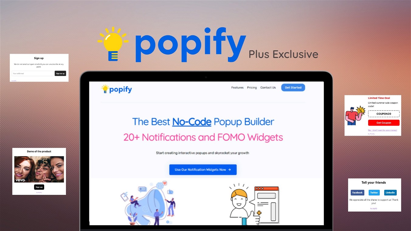 Popify Lifetime Deal-Pay Once & Never Again