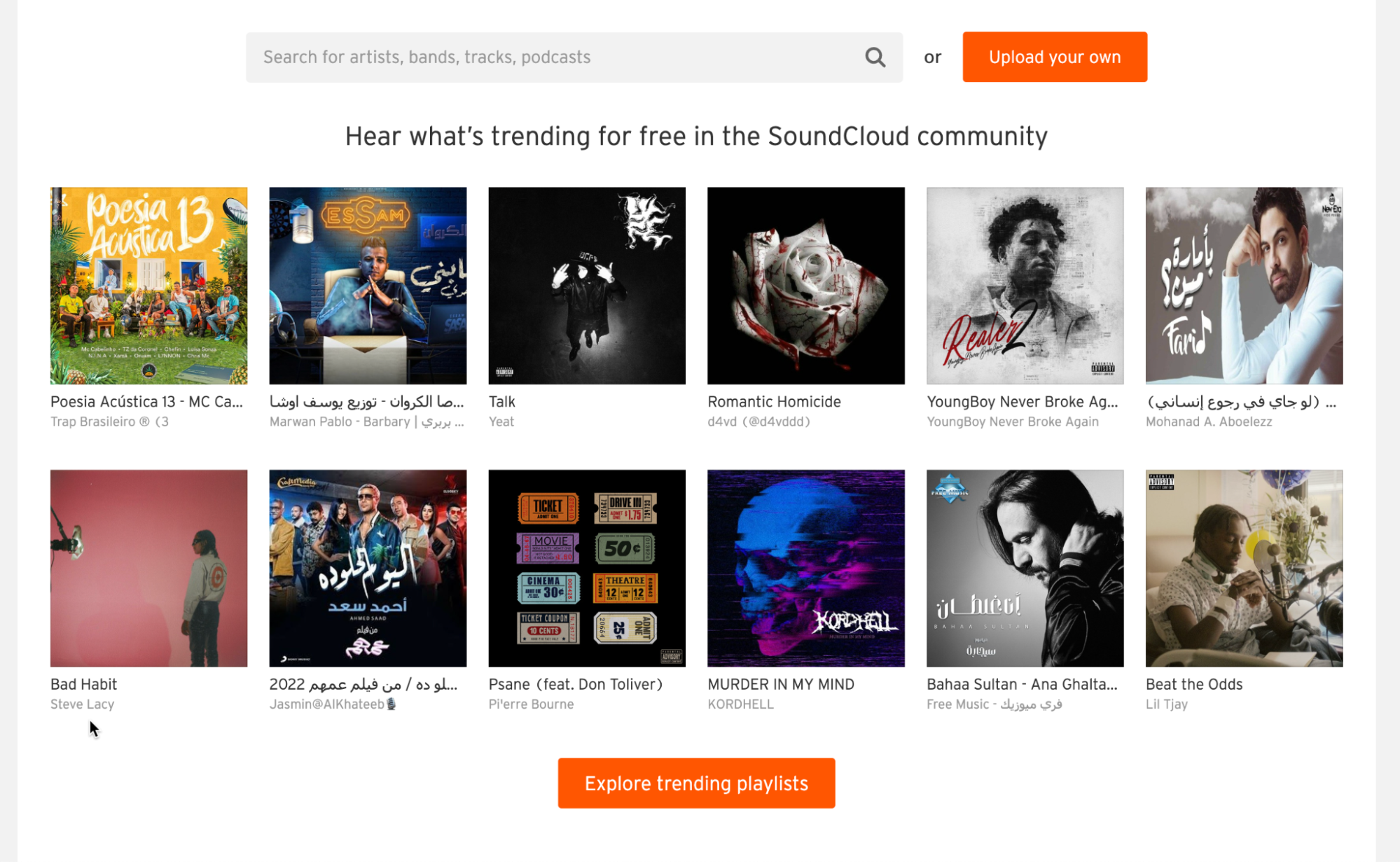 SoundCloud: Play Music & Songs – Apps no Google Play
