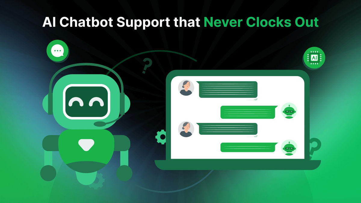 Deliver instant answers with an AI chatbot that never sleeps.