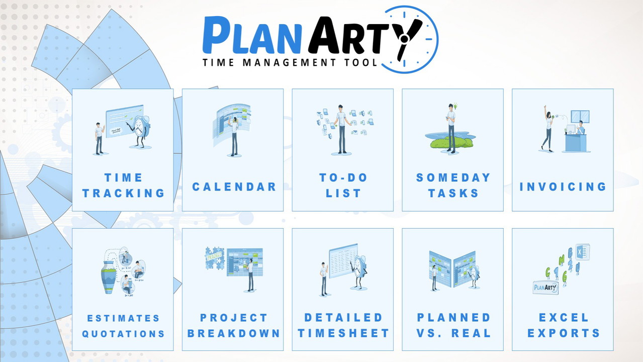 PlanArty Time-Management Tool
