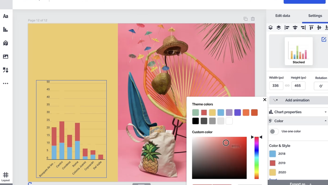 Prezi design dashboard