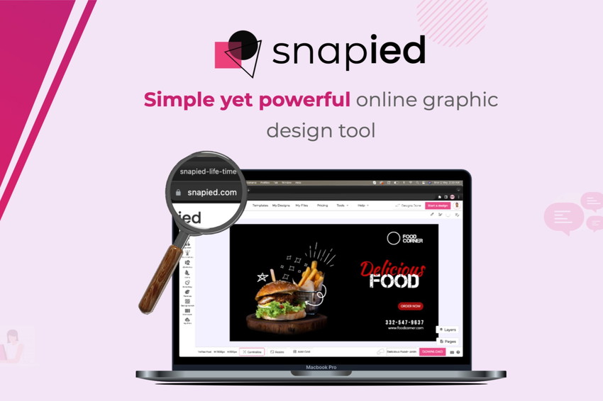 Snapied- Online Graphic Design Made Easy