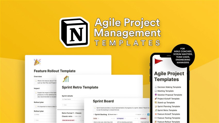 Agile Project Management Templates in Notion