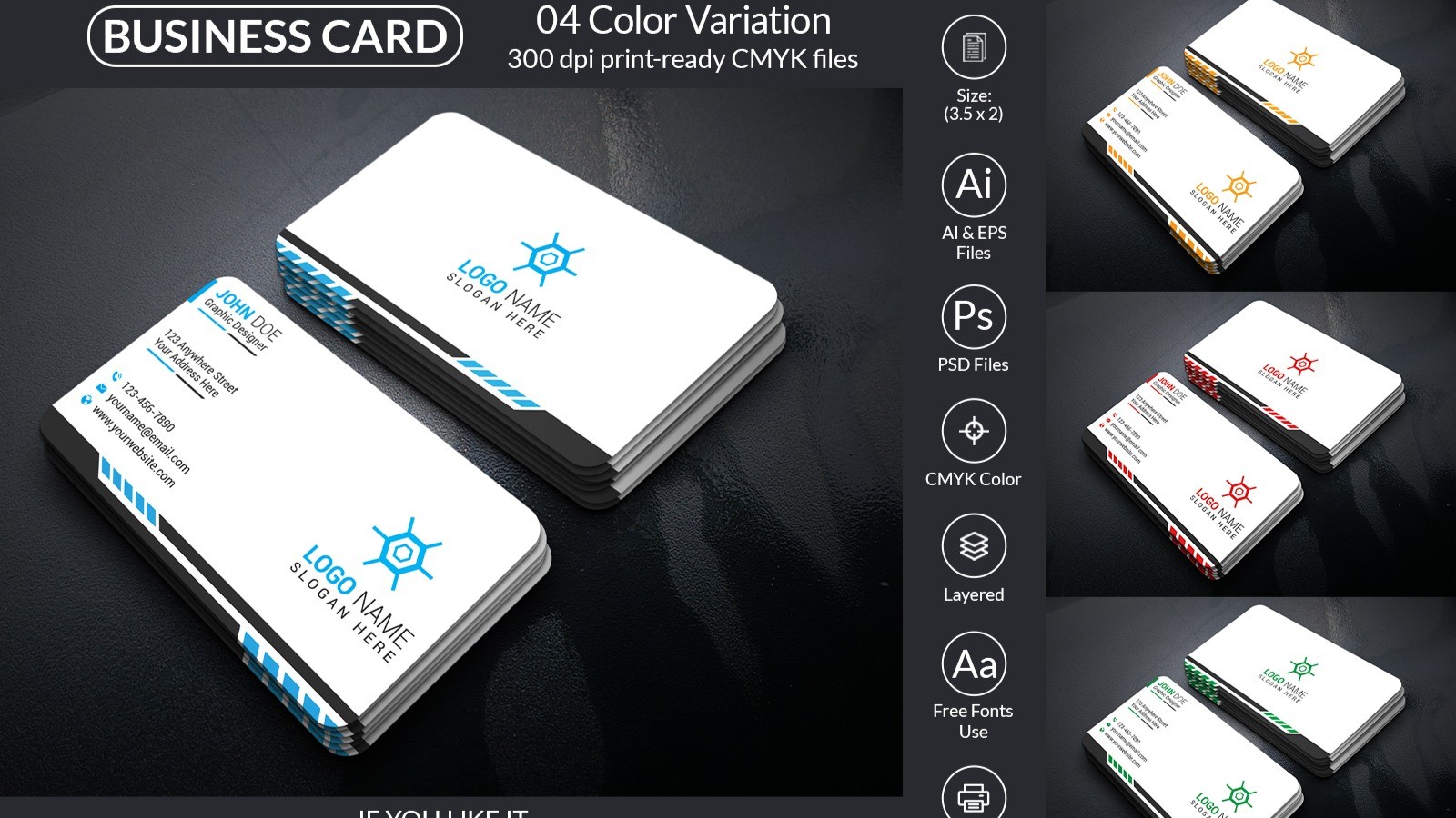 AppSumo Deal for Minimal Business Card Design Template