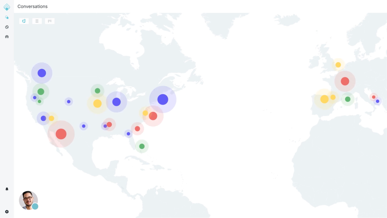 Get a bird's eye view of the people on your website