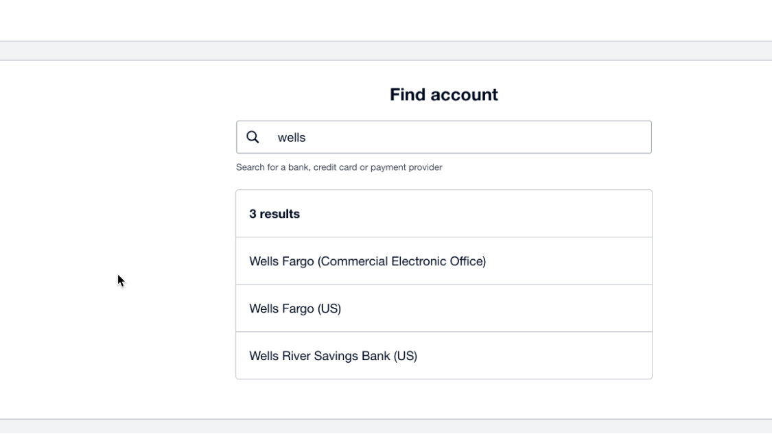Connect your bank accounts