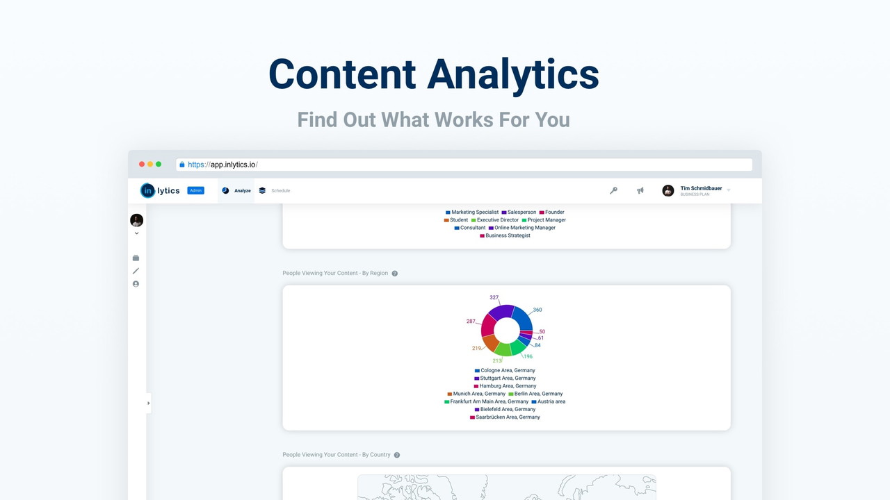 inlytics.io - LinkedIn Analytics Tool for Personal Profiles