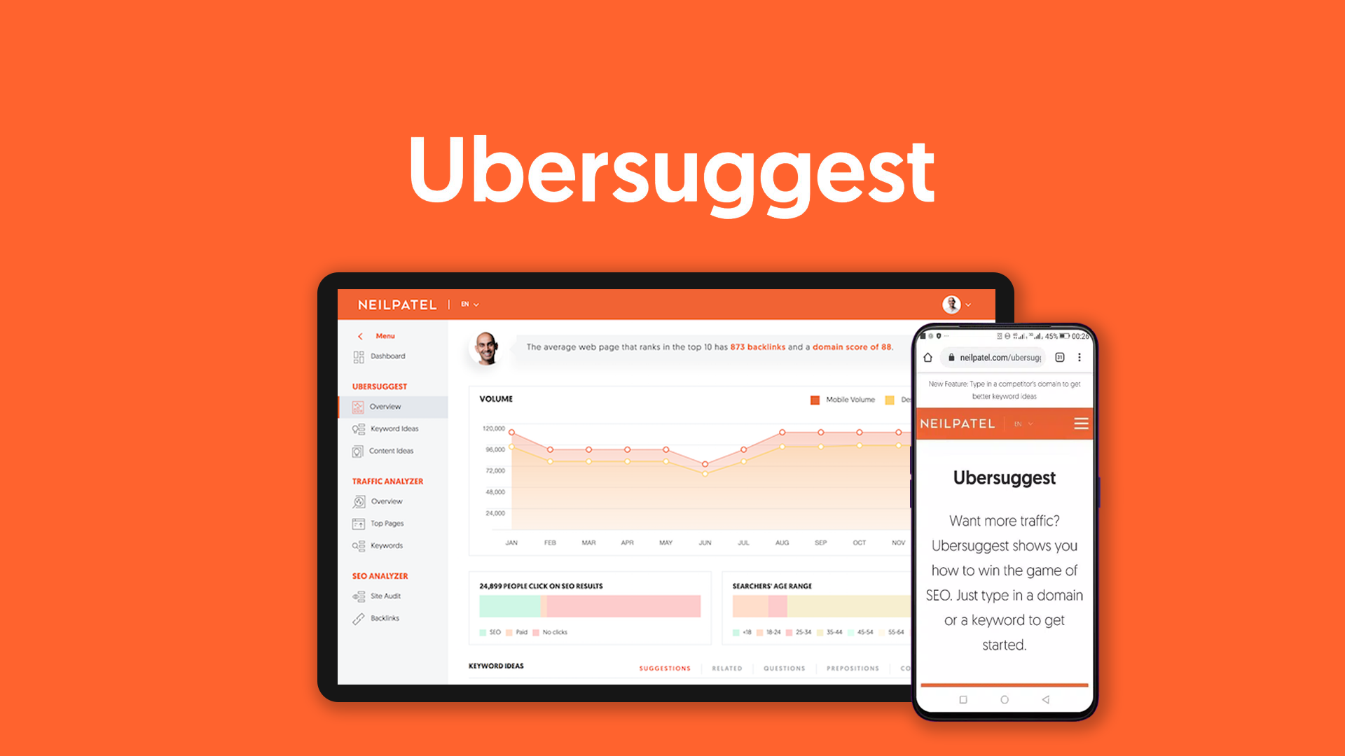 Ubersuggest Increase SEO traffic AppSumo