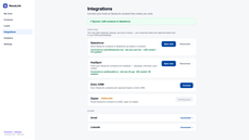 Keep your contacts in the CRM you already use. Connect Salesforce, HubSpot, or Zoho and NexaLink keeps them in   sync automatically — two-way field mapping, dedupe, and auto-routing — so every scanned card and captured lead   lands in your pipeline. thumbnail