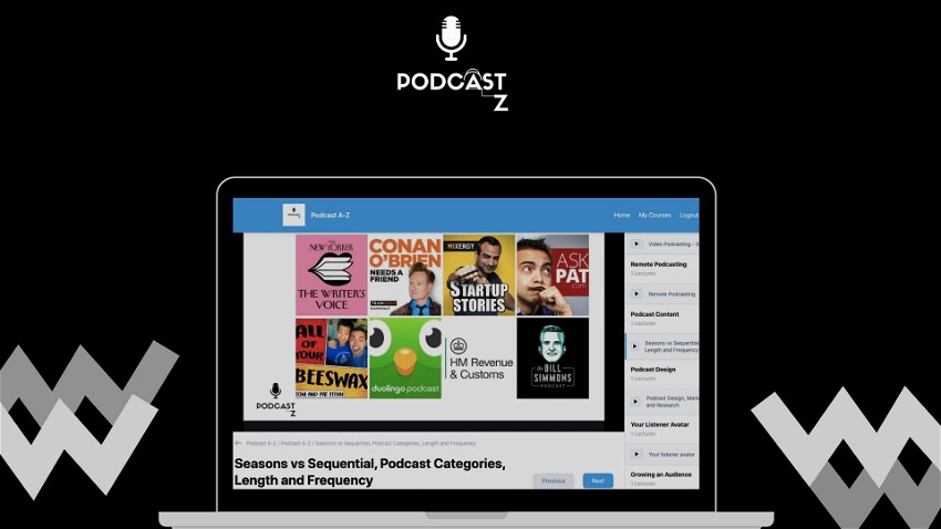 Podcast A-Z: The Complete Course to Podcasting