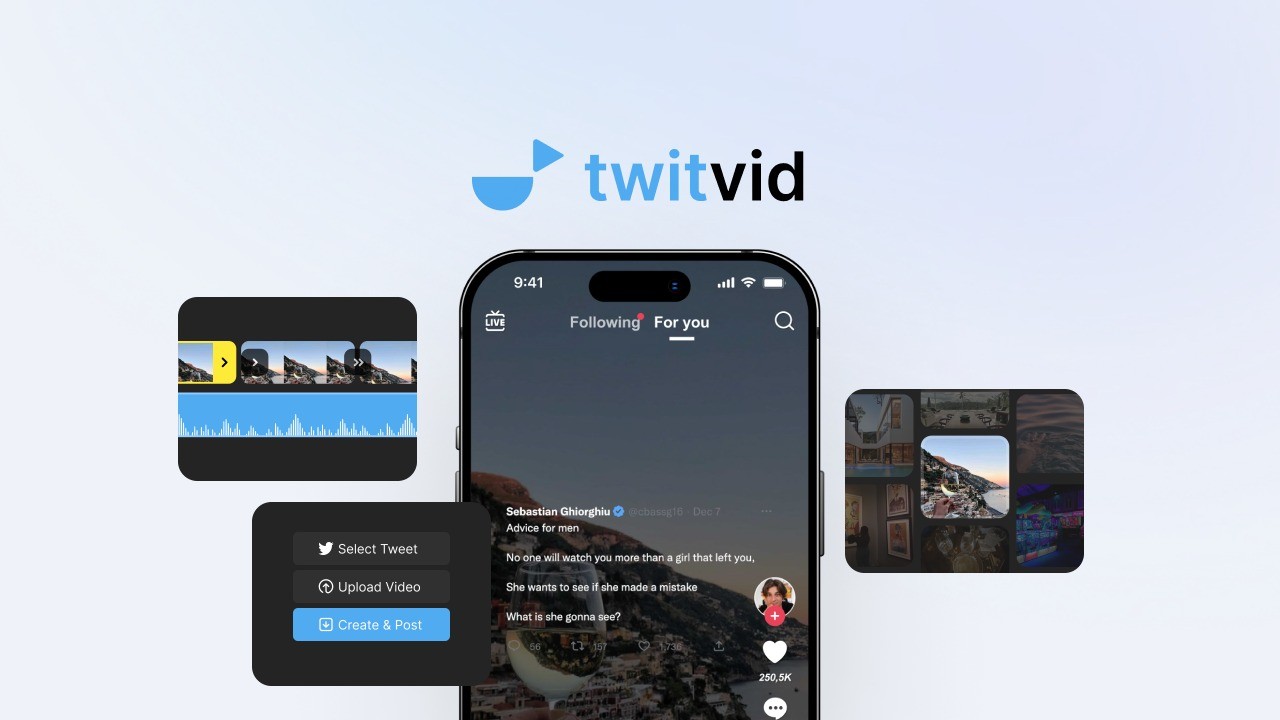Twit-Vid Lifetime Deal-Pay Once & Never Again