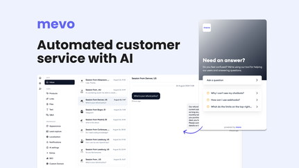 mevo: automated customer service with ai