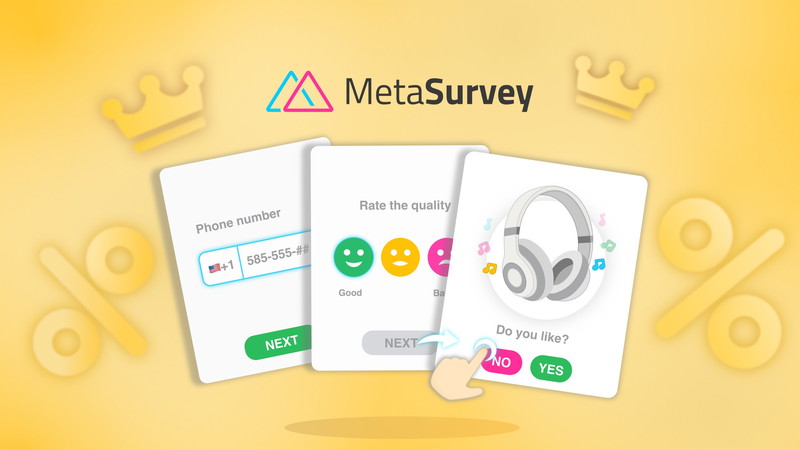 MetaSurvey - «Tinder-like» Surveys