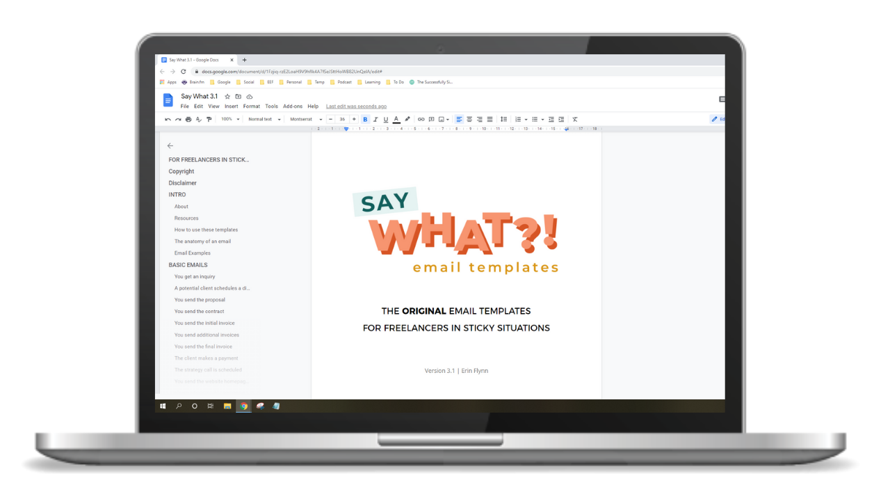 Say What Email Templates Overview