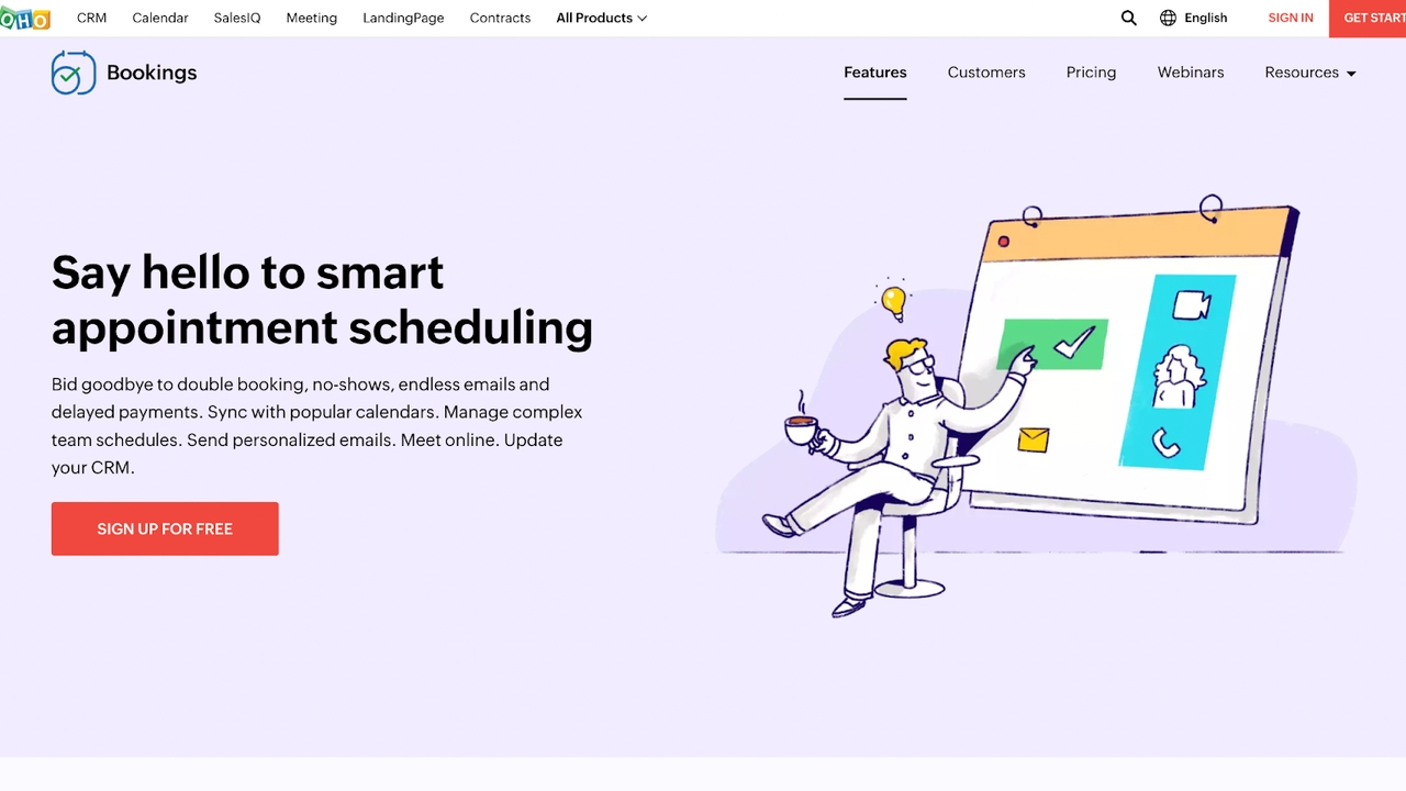 Zoho Booking Schedule appointments online AppSumo