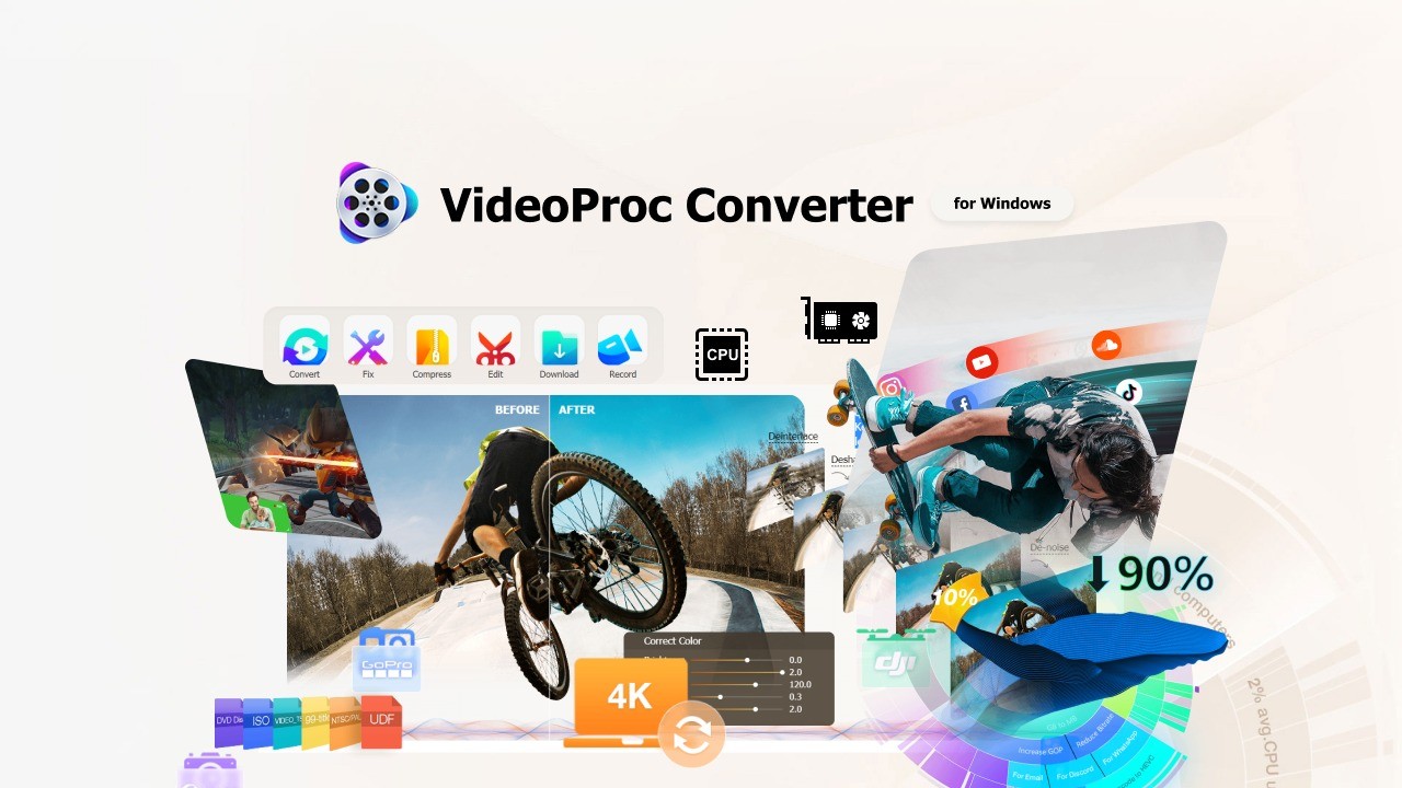 VideoProc Converter 6.1 for windows instal free