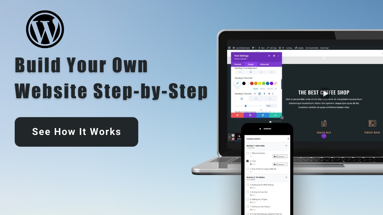 Learn How to Build Your Own Website Step-by-Step
