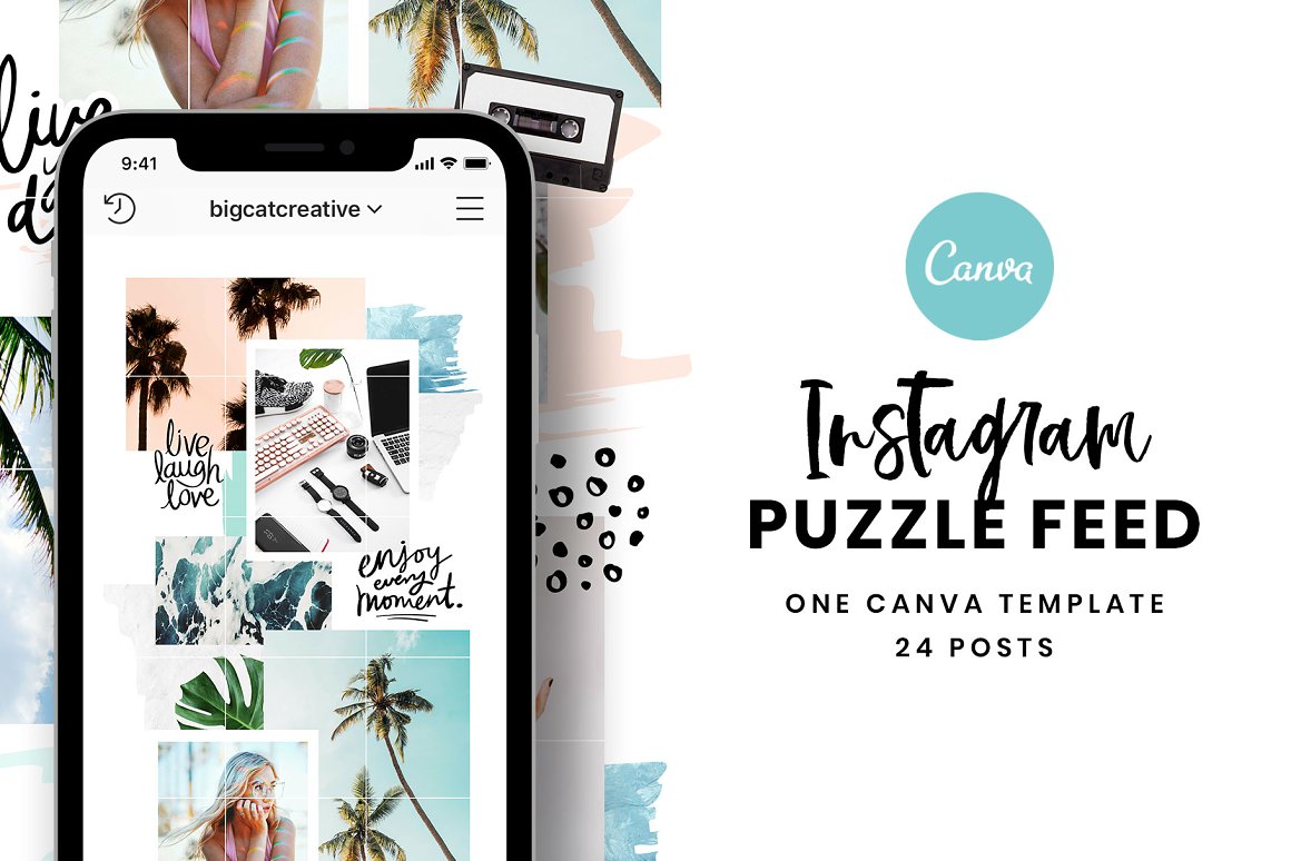 AppSumo Deal for Instagram Puzzle Feed Template - 2