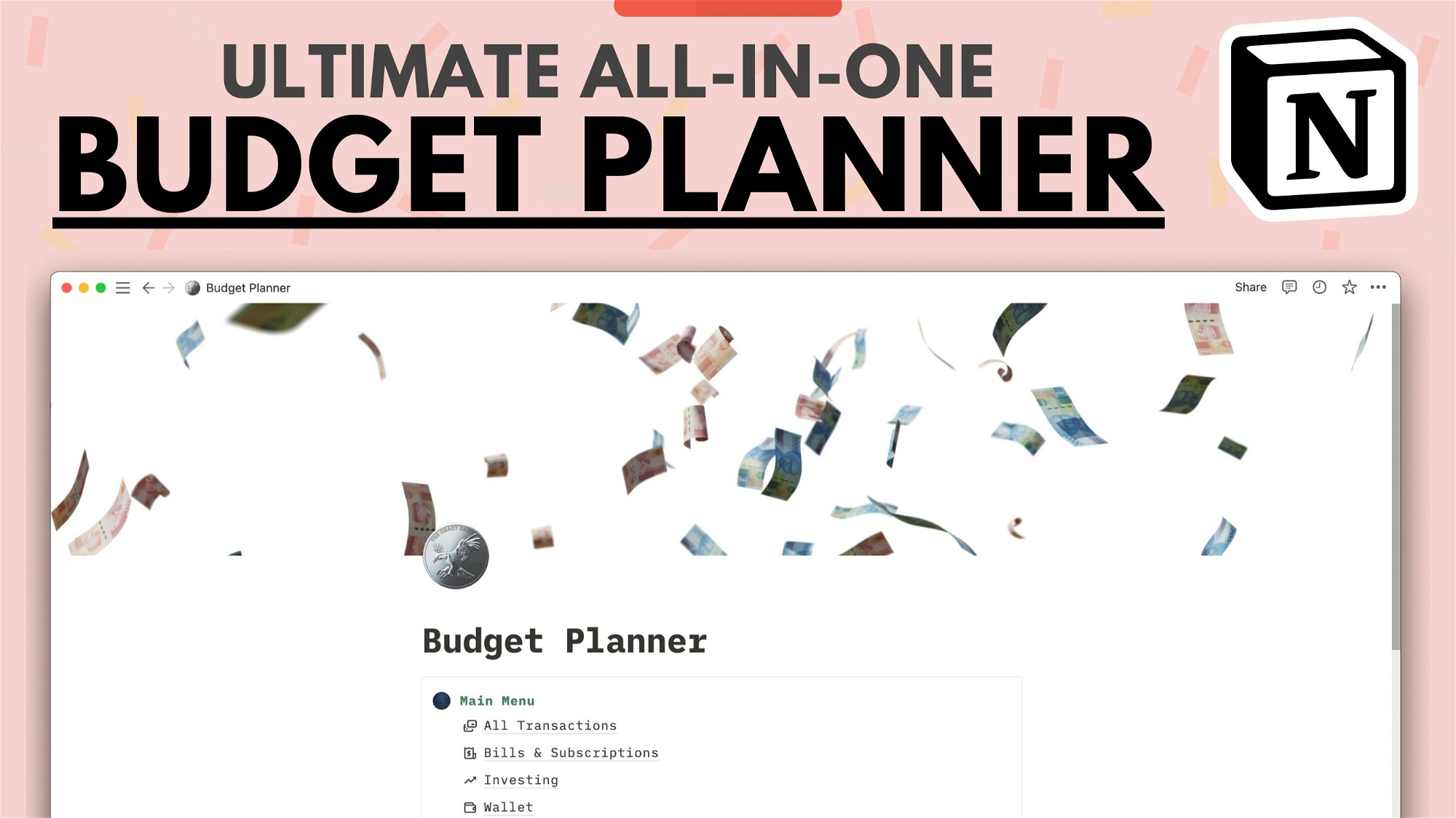 AppSumo Deal for Ultimate All-in-One Budget Planner