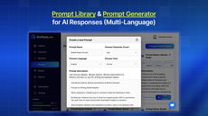 Create unique AI prompts that cater to any situation with ease including access to the prompt library. thumbnail