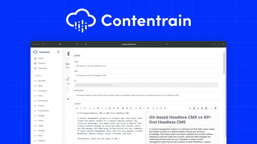 Contentrain