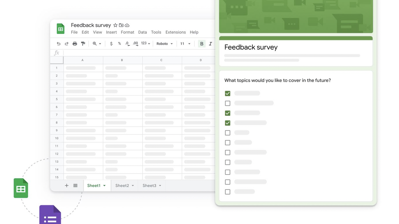Easily connect to other Google apps