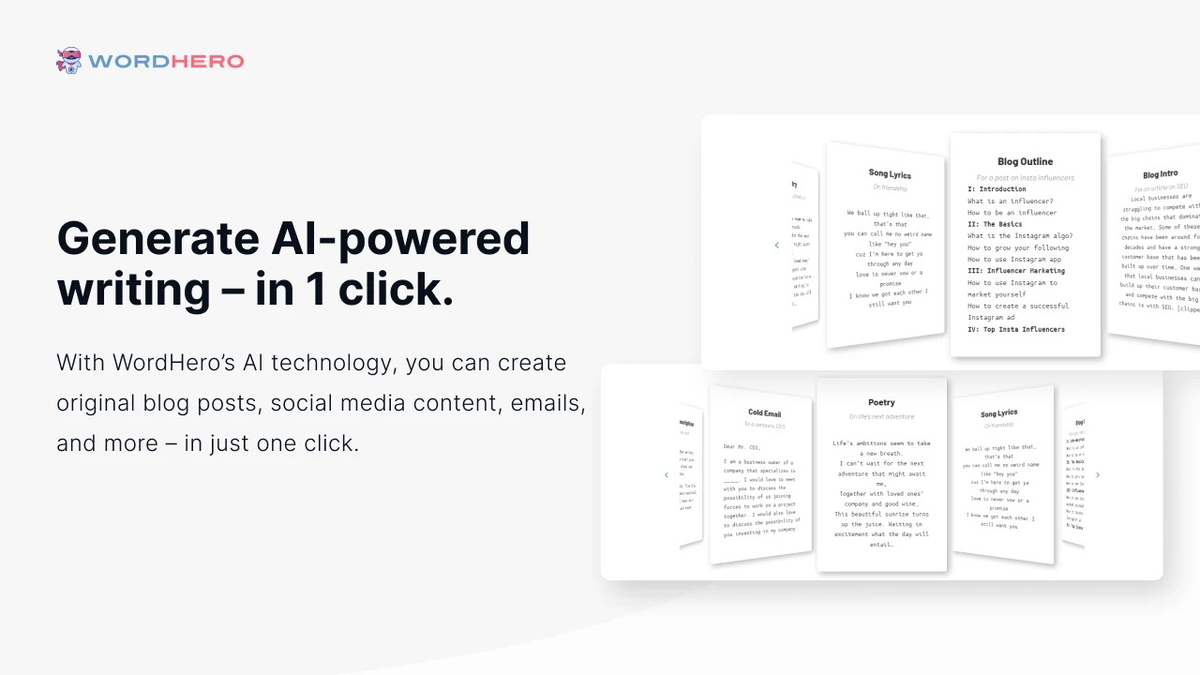 Instantly construct short-form content