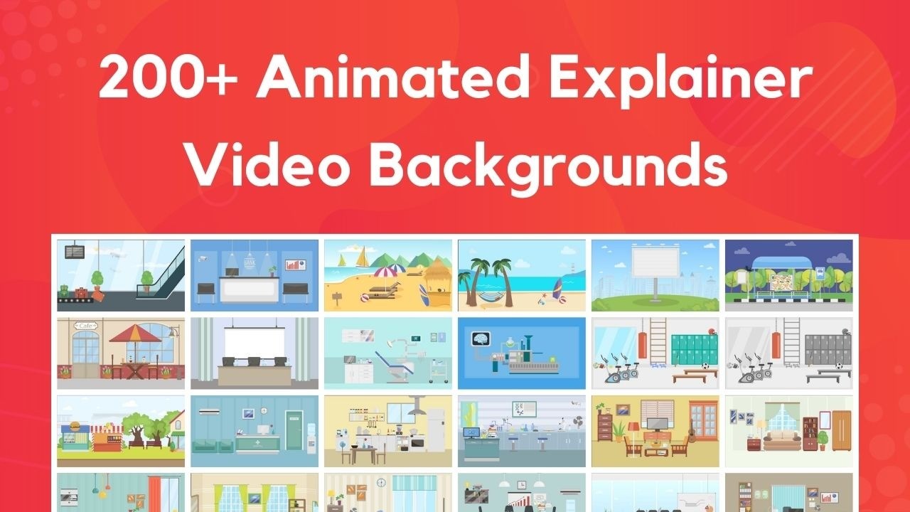 Explainer Animated Video Backgrounds Club