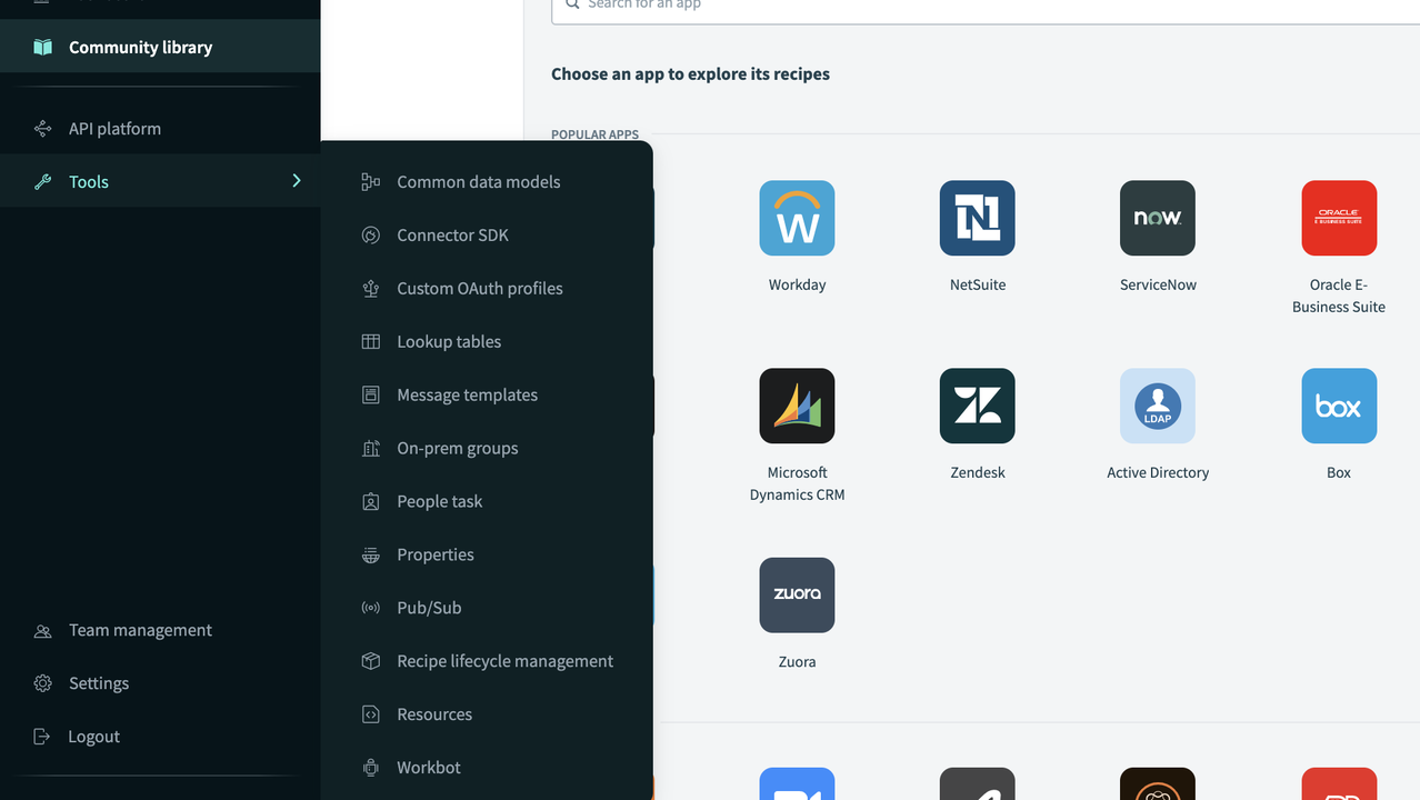 Tools to create automations