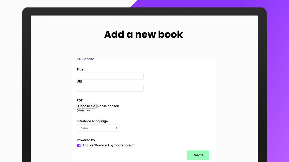 It's quick and simple to create.