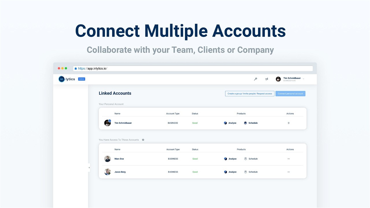 inlytics.io - LinkedIn Analytics Tool for Personal Profiles