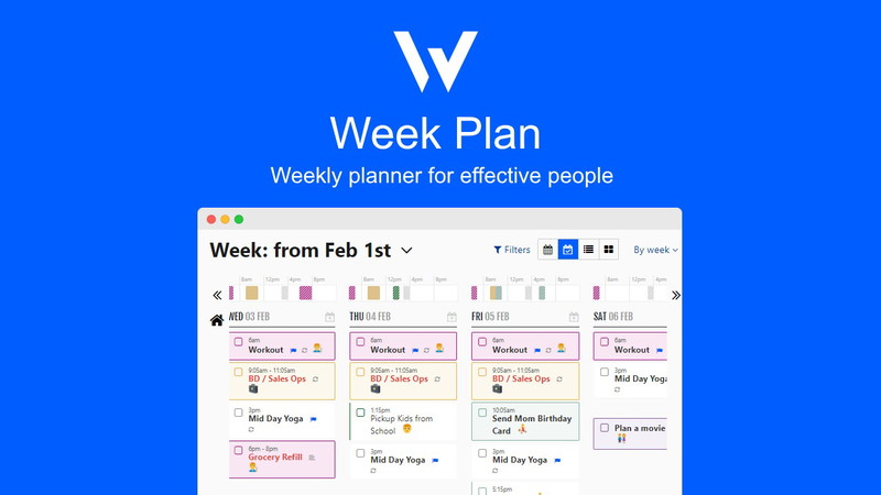 Week Plan