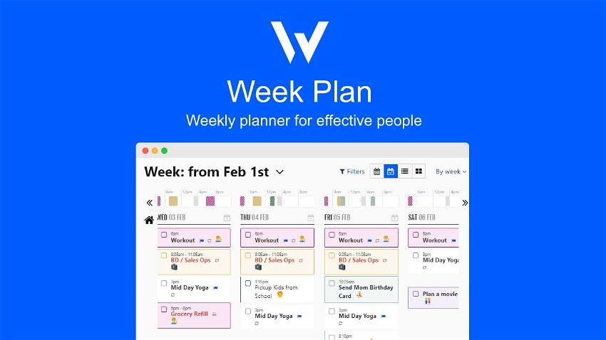 Week Plan
