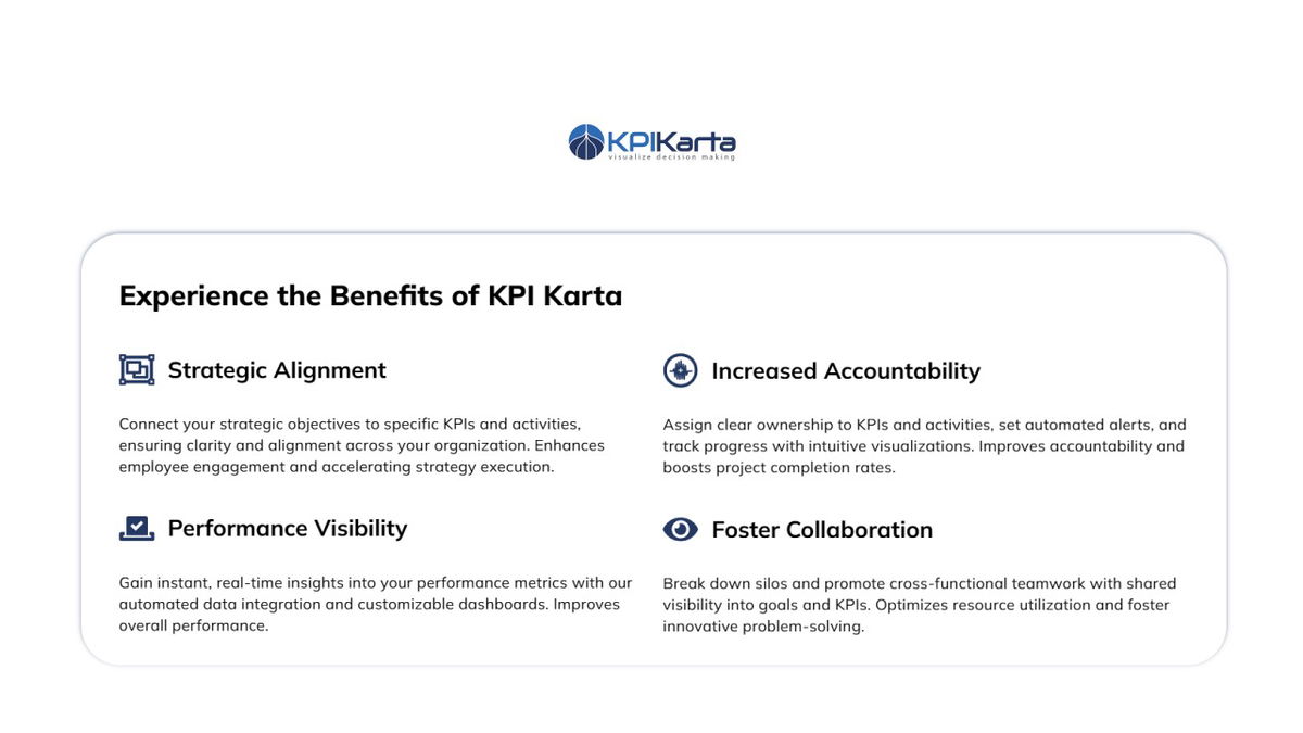 Foster collaboration and alignment across your organization.