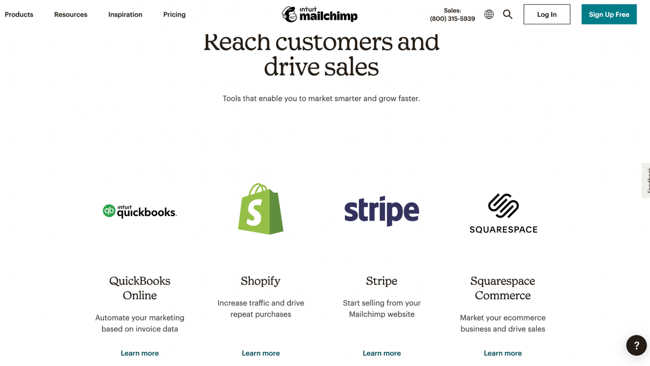 MailChimp integrations