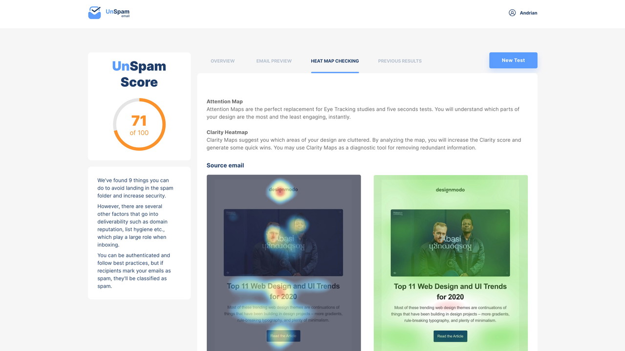 Unspam.email