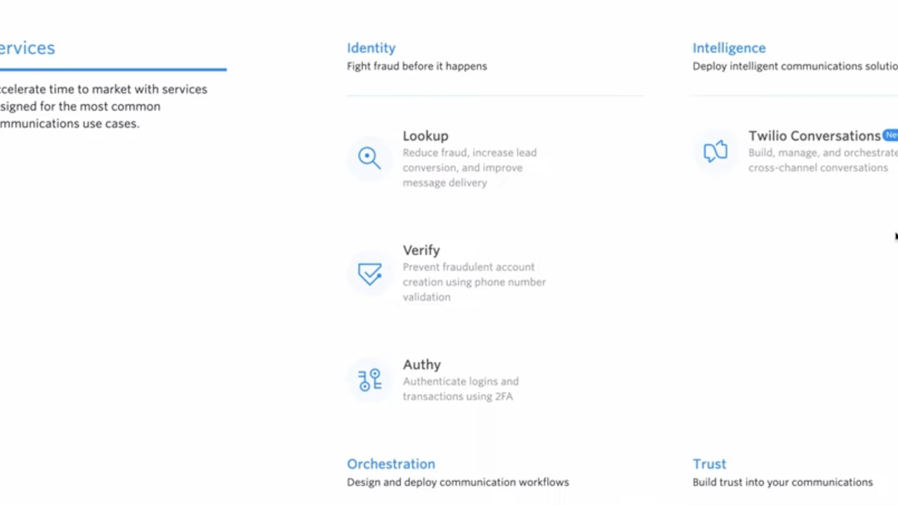 Twilio services
