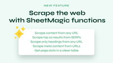 Scrape web pages & search engines to get information from live URLs! thumbnail