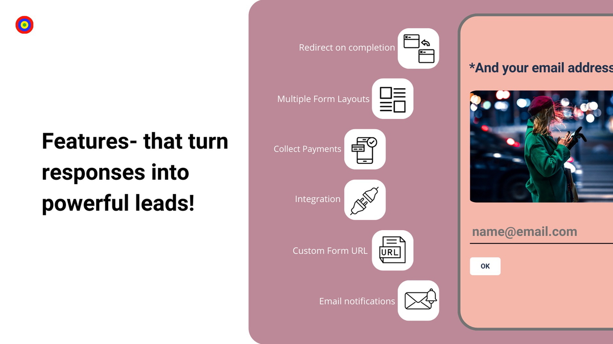 Capture leads and payments with ease