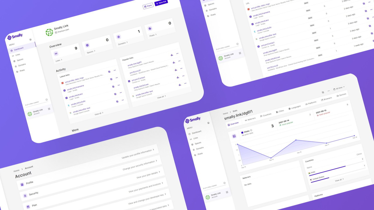 Smally Link | Link Management Tool | Link Shortener