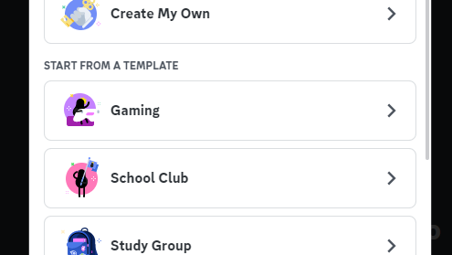 Create a server