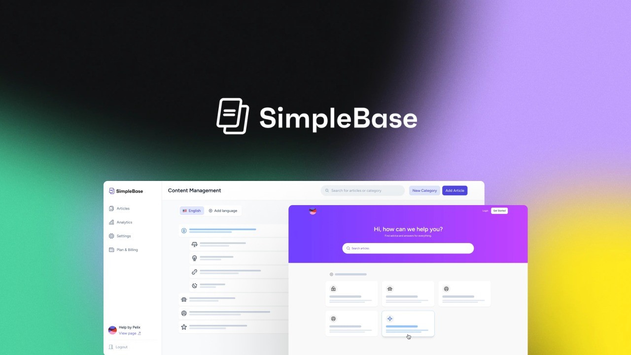 SimpleBase Lifetime Deal-Pay Once And Never Again